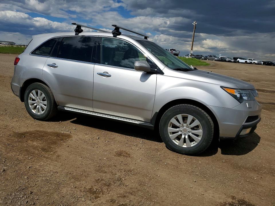 2012 Acura Mdx VIN 2HNYD2H61CH002510 COPART salvage auction — REAR END, Ab - Bos - Salvage, sold $225 on 2026-07-28 (photo 4)
