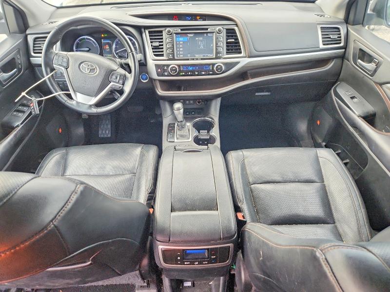 2018 Toyota Highlander hybrid VIN 5TDDGRFH7JS051461 COPART salvage auction — FRONT END, MA - CERT OF TITLE-SALVAGE, sold $6,200 on 2026-07-29 (photo 8)