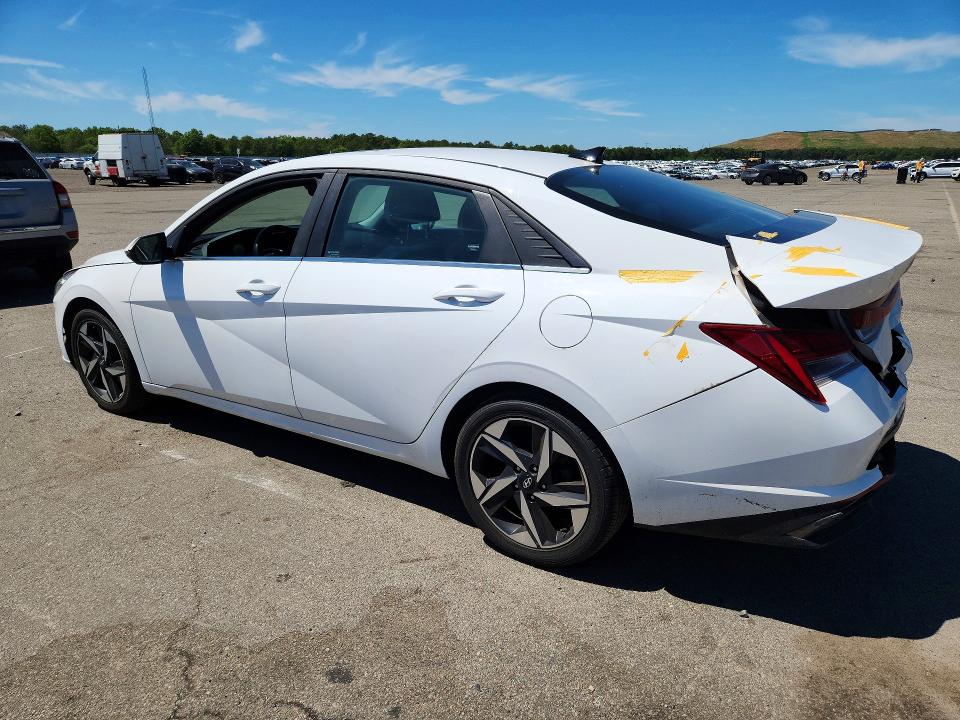 2023 Hyundai Elantra VIN KMHLN4AJ1PU075155 COPART salvage auction — REAR END, Ny - Mv-907A Salvage Certificate, sold $7,200 on 2026-07-06 (photo 2)