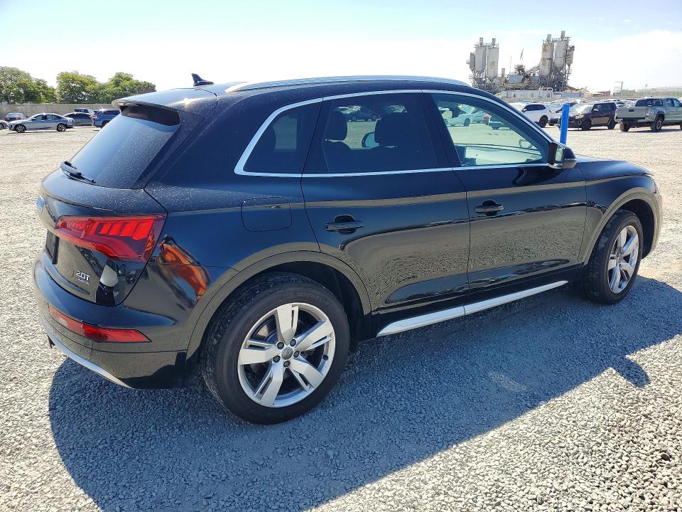 2018 Audi Q5 VIN WA1BNAFY7J2094763 COPART salvage auction — FRONT END, Ca - Salvage Certificate, sold $2,450 on 2026-07-21 (photo 3)