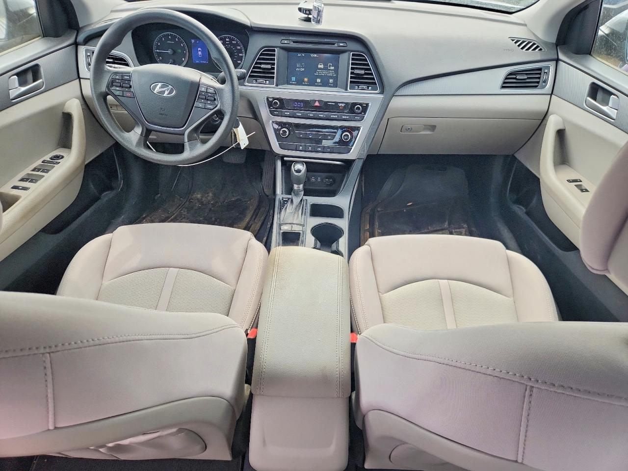 2017 Hyundai Sonata VIN 5NPE24AF7HH450432 COPART salvage auction — Front End, IL - SALVAGE CERTIFICATE, sold $1,500 on 2026-07-09 (photo 8)
