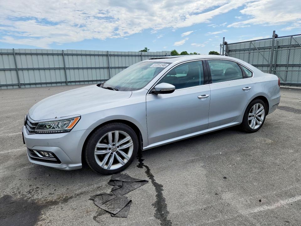 2018 Volkswagen Passat VIN 1VWBA7A36JC000878 COPART salvage auction — ROOF, Ma - Cert Of Title-Salvage, sold $5,700 on 2026-07-29 (photo 1)
