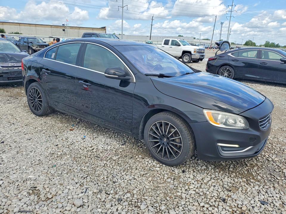 2015 Volvo S60 VIN YV1612TK9F2354154 COPART salvage auction — FRONT END, Oh - Certificate Of Title, sold $325 on 2026-08-18 (photo 4)