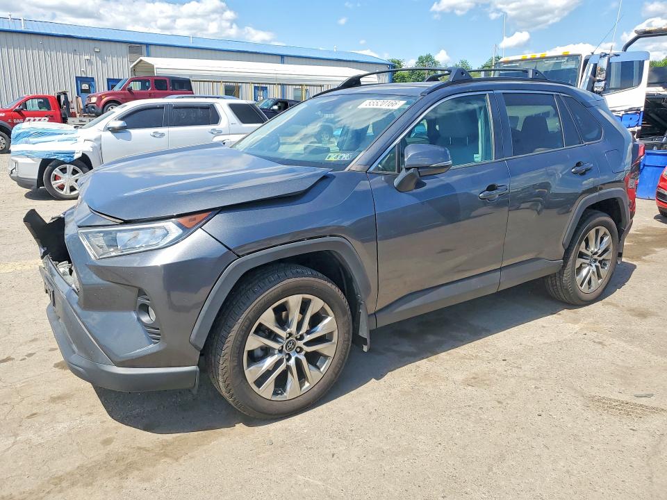 2019 Toyota Rav 4 VIN 2T3A1RFV5KC059571 COPART salvage auction — FRONT END, PA - CERTIFICATE OF SALVAGE, sold $9,300 on 2026-07-02 (photo 1)