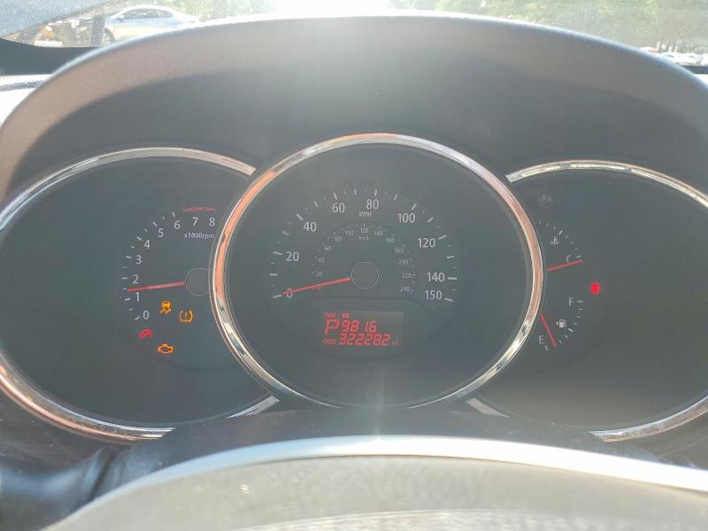 2013 Kia Sorento VIN 5XYKT3A66DG365951 COPART salvage auction — REAR END, Nc - Dealer Only Clean Title, sold $575 on 2026-07-26 (photo 9)