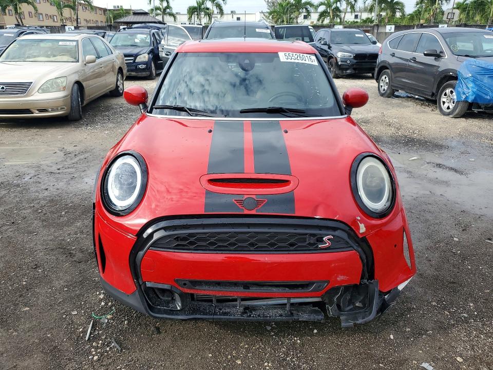 2024 Mini Cooper VIN WMW53DK03R2U72385 COPART salvage auction — FRONT END, FL - CERT OF TITLE SLVG REBUILDABLE, sold $6,200 on 2026-07-31 (photo 5)