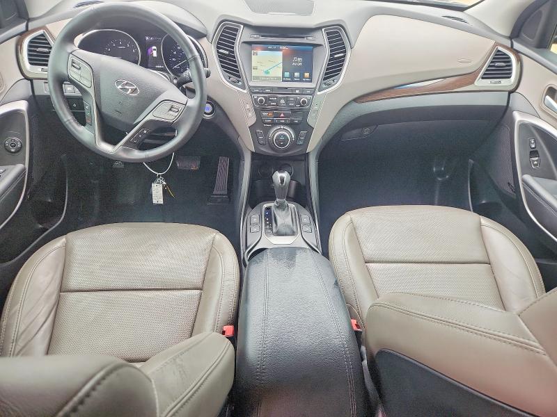 2017 Hyundai Santa fe VIN 5XYZW4LA4HG385229 COPART salvage auction — FRONT END, Fl - Cert Of Title Slvg Rebuildable, sold $3,800 on 2026-07-10 (photo 8)