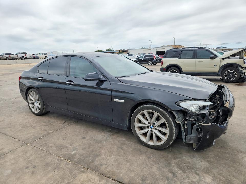 2011 BMW 5 series VIN WBAFR7C56BC805922 COPART salvage auction — FRONT END, Tx - Salvage Vehicle Title, sold $175 on 2026-07-30 (photo 4)