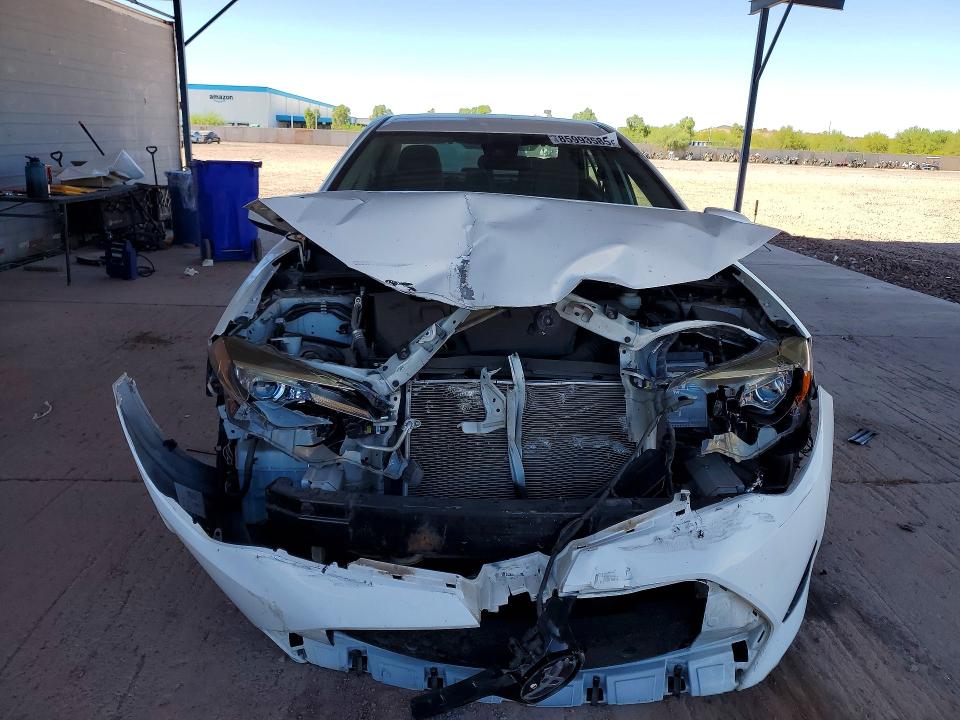 2017 Toyota Corolla VIN 5YFBURHE0HP701012 COPART salvage auction — FRONT END, Az - Cert Of Title - Salvage, sold $3,300 on 2026-07-14 (photo 5)