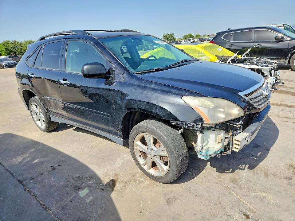 2008 Lexus Rx 400h VIN JTJHW31U182070219 COPART salvage auction — FRONT END, Nd - Certificate Of Title For A Veh, sold $900 on 2026-07-27 (photo 4)