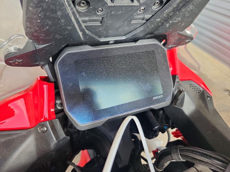 2022 Ducati Multistrada VIN ZDMAALVW6NB012976 COPART salvage auction — FRONT END, Tx - Salvage Vehicle Title, sold $1,600 on 2026-07-30 (photo 7)