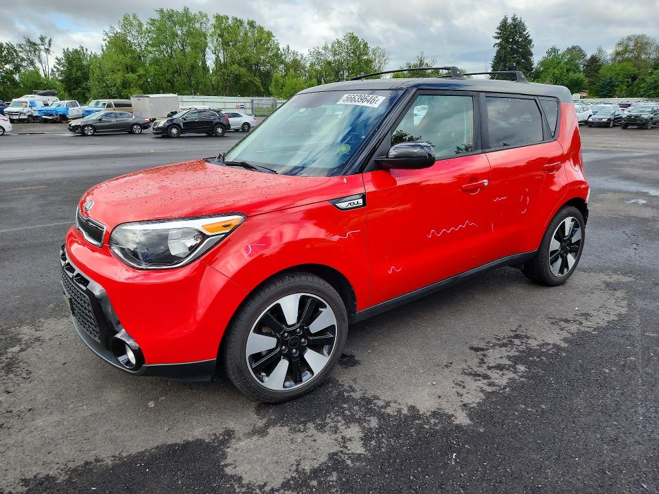 2016 Kia Soul VIN KNDJP3A51G7398722 COPART salvage auction — SIDE, Or - Salvage Title Certificate, sold $1,500 on 2026-07-27 (photo 1)