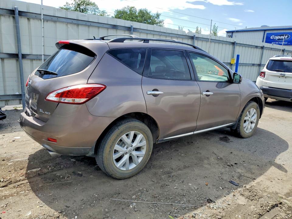 2012 Nissan VIN JN8AZ1MW7CW228419 COPART salvage auction — REAR END, GA - CERT OF TITLE-SALVAGE, sold $750 on 2026-07-27 (photo 3)