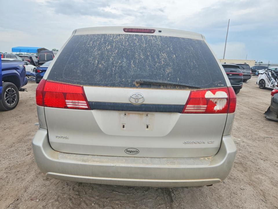 2004 Toyota Sienna VIN 5TDZA23C54S013982 COPART salvage auction — FRONT END, FL - CERT OF TITLE SLVG REBUILDABLE (P), sold $1,200 on 2026-07-09 (photo 6)