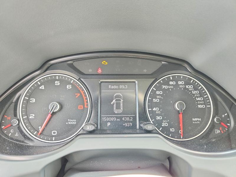 2016 Audi Q5 VIN WA1C2AFPXGA058634 COPART salvage auction — NORMAL WEAR, Tx - Certificate Of Title, sold $4,200 on 2026-07-30 (photo 9)