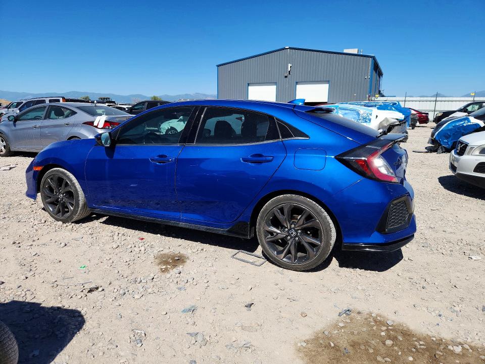 2017 Honda Civic VIN SHHFK7H48HU202715 COPART salvage auction — REAR END, Ut - Salvage Certificate, sold $4,700 on 2026-07-07 (photo 2)