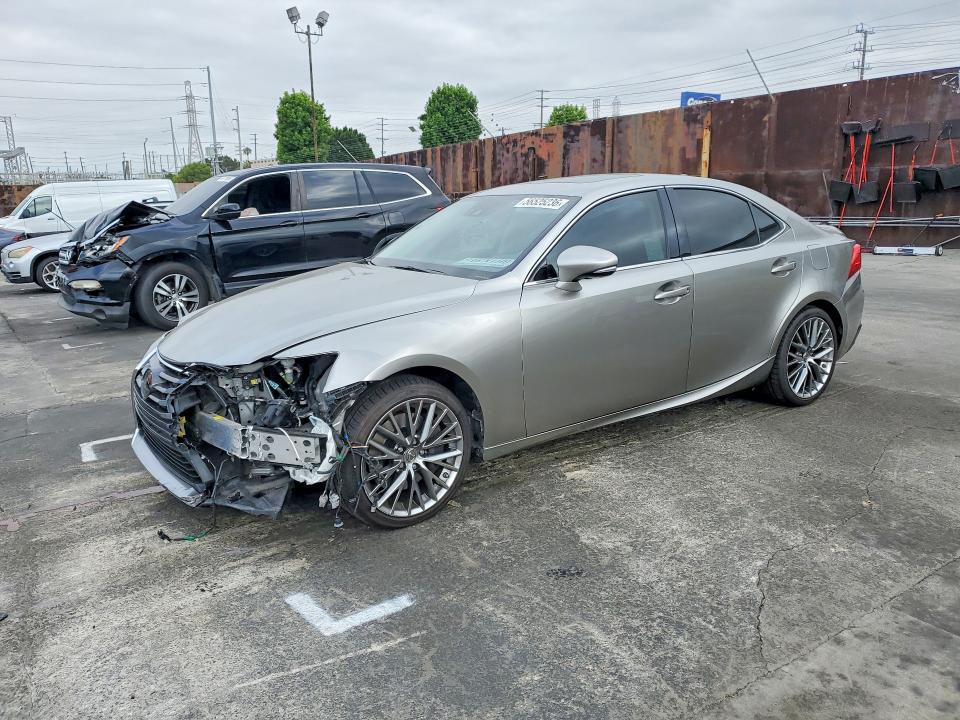 2019 Lexus Is VIN JTHBA1D25K5085333 COPART salvage auction — FRONT END, Ca - Salvage Certificate, sold $5,500 on 2026-07-08 (photo 1)