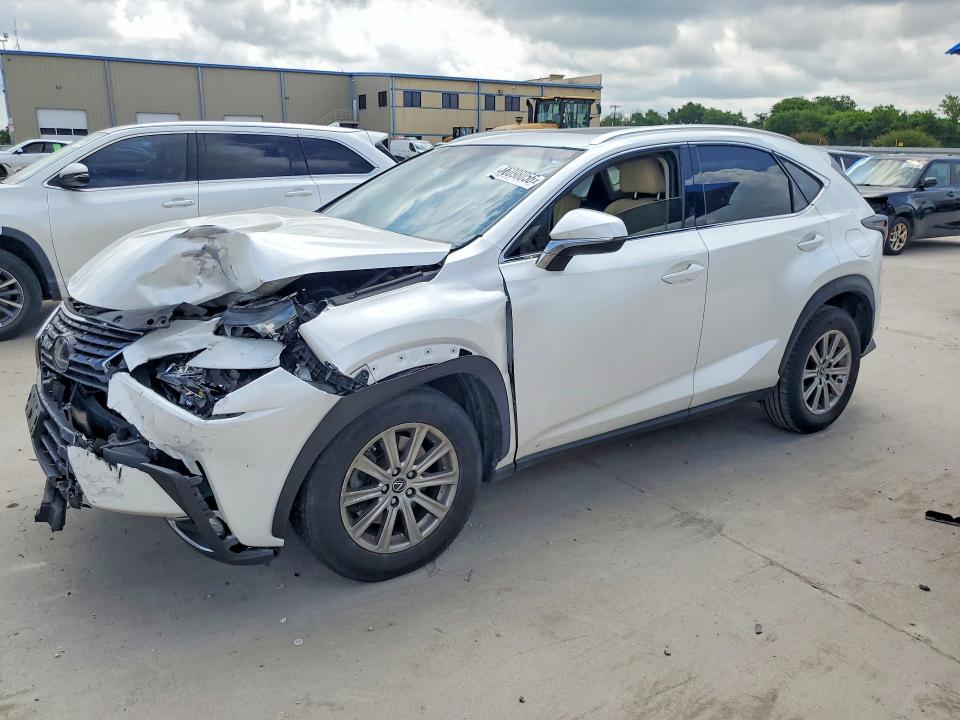 2019 Lexus Nx VIN JTJYARBZ9K2129701 COPART salvage auction — FRONT END, Tx - Salvage Vehicle Title, sold $7,300 on 2026-07-06 (photo 1)