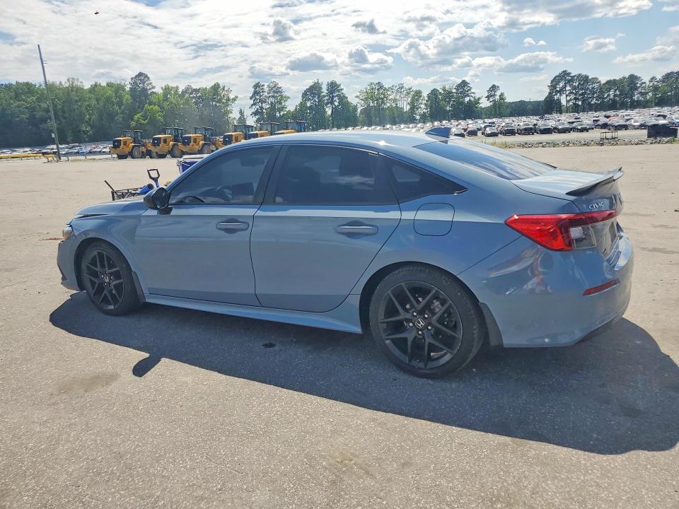2022 Honda Civic VIN 2HGFE2F55NH538059 COPART salvage auction — FRONT END, Nc - Salvage Certificate Of Title, sold $3,400 on 2026-07-23 (photo 2)