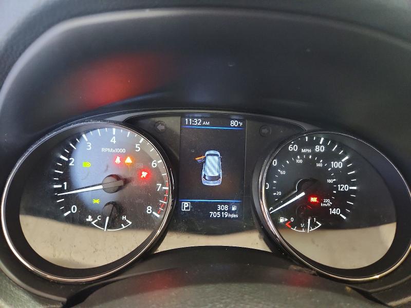 2020 Nissan Rogue VIN JN8AT2MV6LW105483 COPART salvage auction — SIDE, Ky - Cert Of Title-Salvage, sold $3,300 on 2026-07-13 (photo 9)