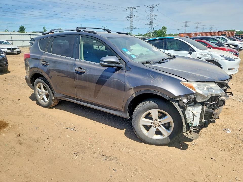 2013 Toyota Rav 4 VIN JTMWFREV5D5003695 COPART salvage auction — FRONT END, Il - Salvage Certificate, sold $3,650 on 2026-07-14 (photo 4)