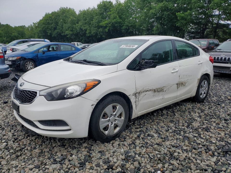 2016 Kia VIN KNAFK4A62G5615786 COPART salvage auction — SIDE, Ma - Cert Of Title-Reconstrctd Coll, sold $1,250 on 2026-07-17 (photo 1)