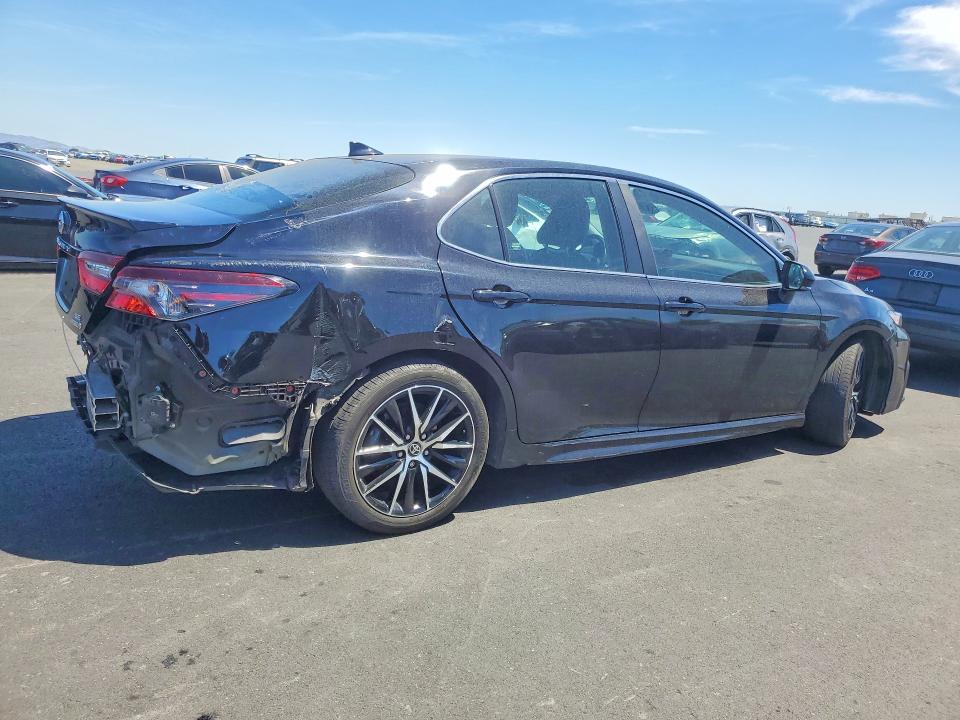 2024 Toyota Camry hybrid VIN 4T1S31AK1RU073644 COPART salvage auction — REAR END, CA - SALVAGE CERTIFICATE, sold $11,200 on 2026-07-20 (photo 3)