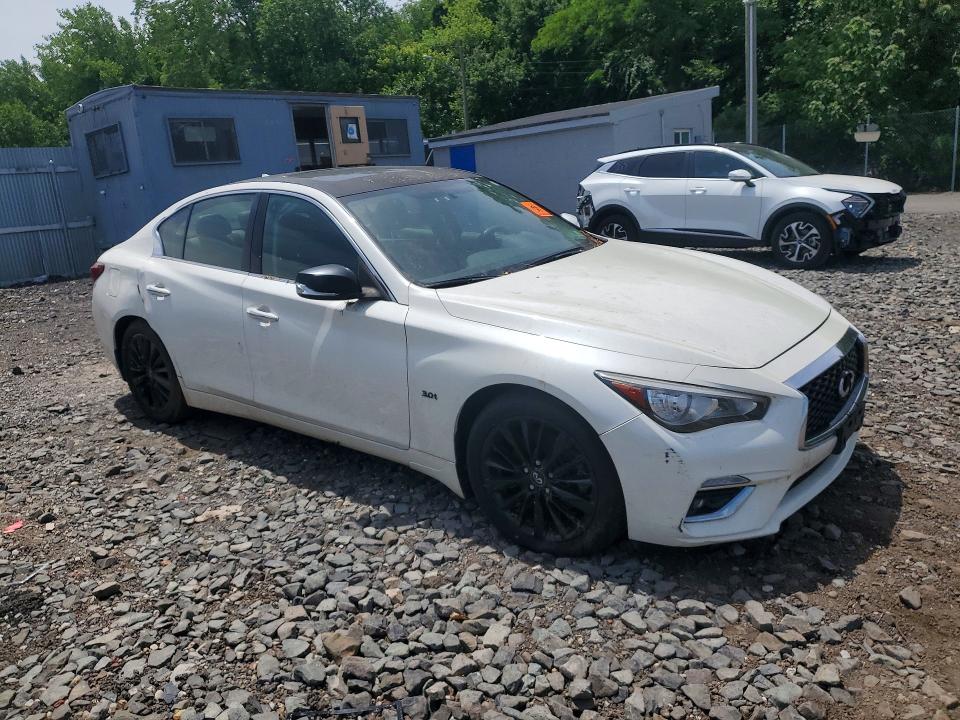 2018 Infiniti Q50 VIN JN1EV7AR8JM438520 COPART salvage auction — WATER/FLOOD, Nj - Flood Title / Previous Salvage, sold $2,150 on 2026-07-30 (photo 4)