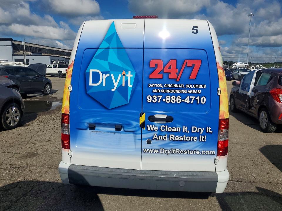 2012 Ford Transit VIN NM0LS7AN3CT102323 COPART salvage auction — SIDE, Oh - Cert Of Title-Salvage, sold $100 on 2026-07-22 (photo 6)