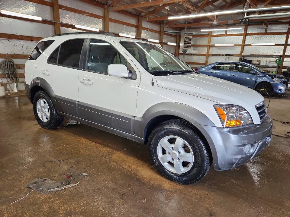 2008 Kia Sorento VIN KNDJC736185789407 COPART salvage auction — FRONT END, Il - Salvage Certificate, sold $625 on 2026-07-13 (photo 4)