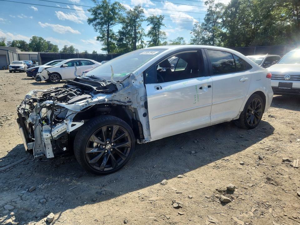 2023 Toyota VIN JTDBCMFE5P3003382 COPART salvage auction — FRONT END, Va - Cert Of Title - Salvage, sold $6,900 on 2026-07-17 (photo 1)