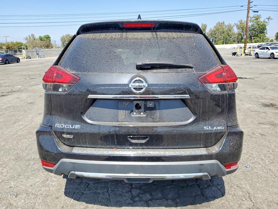 2017 Nissan Rogue VIN JN8AT2MV0HW271084 COPART salvage auction — FRONT END, Ca - Dis/Dlr/Exp Only Clean Title (P), sold $2,500 on 2026-07-06 (photo 6)