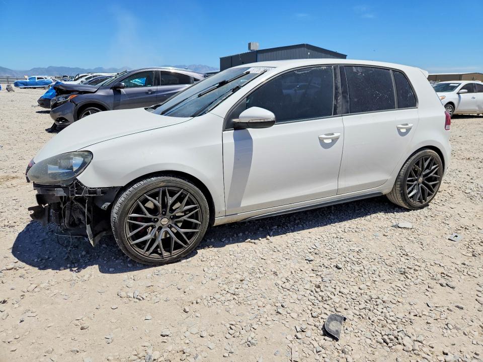 2011 Volkswagen Gti VIN WVWGD7AJ8BW080280 COPART salvage auction — FRONT END, Ut - Salvage Certificate, sold $1,300 on 2026-07-28 (photo 1)