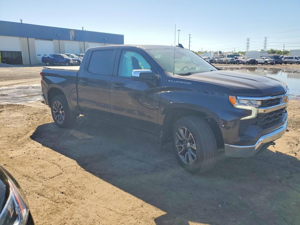 2023 Chevrolet Silverado VIN 3GCPDKEKXPG250215 COPART salvage auction — SIDE, MI - CERTIFICATE OF TITLE, sold $9,100 on 2026-07-31 (photo 4)
