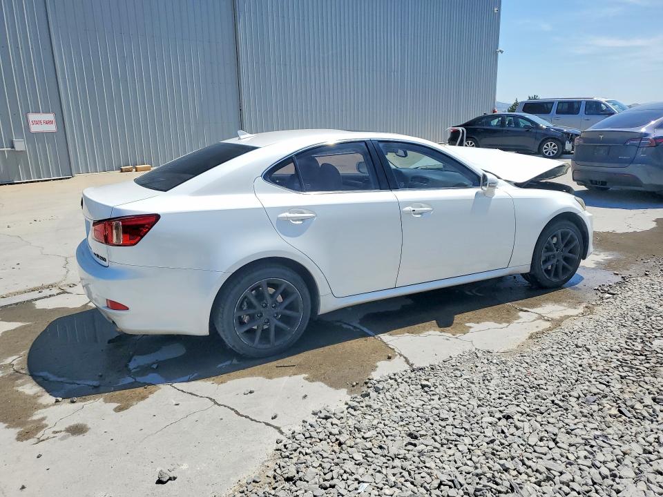 2011 Lexus Is 250 VIN JTHCF5C27B5046306 COPART salvage auction — FRONT END, Nv - Salvage Title, sold $2,900 on 2026-07-30 (photo 3)