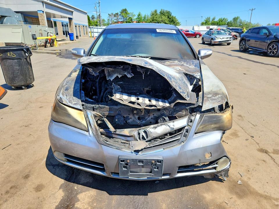 2012 Acura Rl VIN JH4KB2F64CC000207 COPART salvage auction — Burn Engine, CT - CERT OF TITLE-PARTS ONLY SALVA, sold $475 on 2026-07-02 (photo 5)
