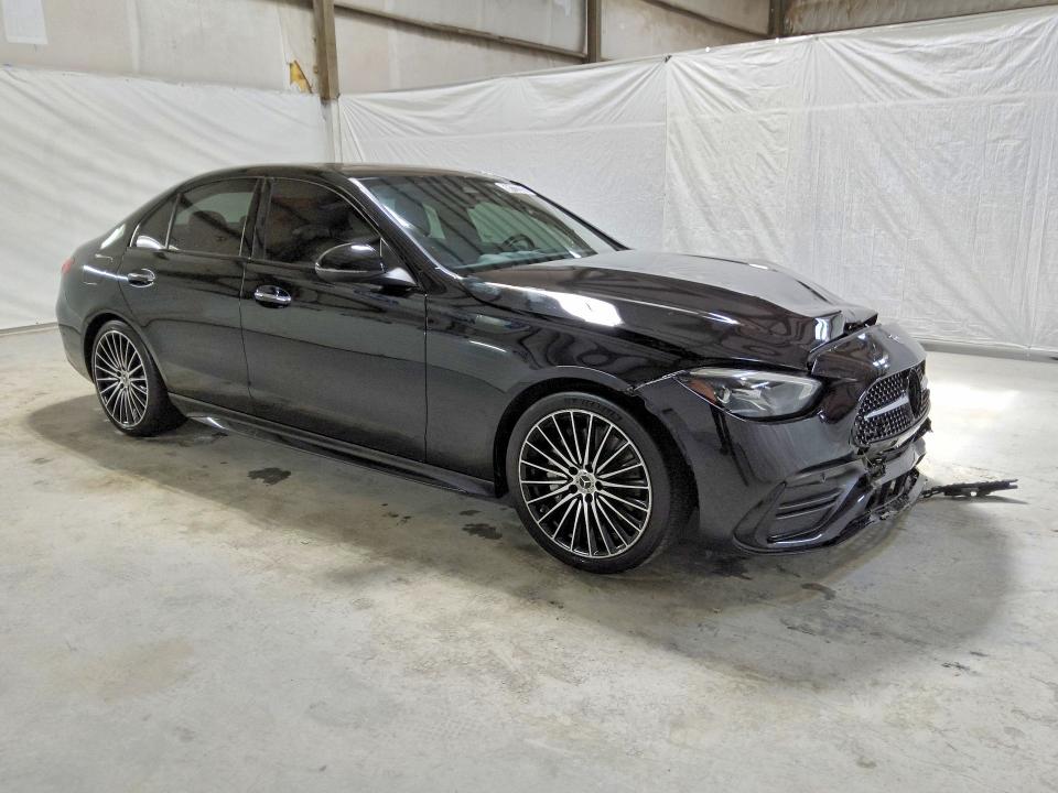 2023 Mercedes-benz C class VIN W1KAF4GB1PR121178 COPART salvage auction — FRONT END, Tn - Certificate Of Title, sold $14,100 on 2026-07-09 (photo 4)