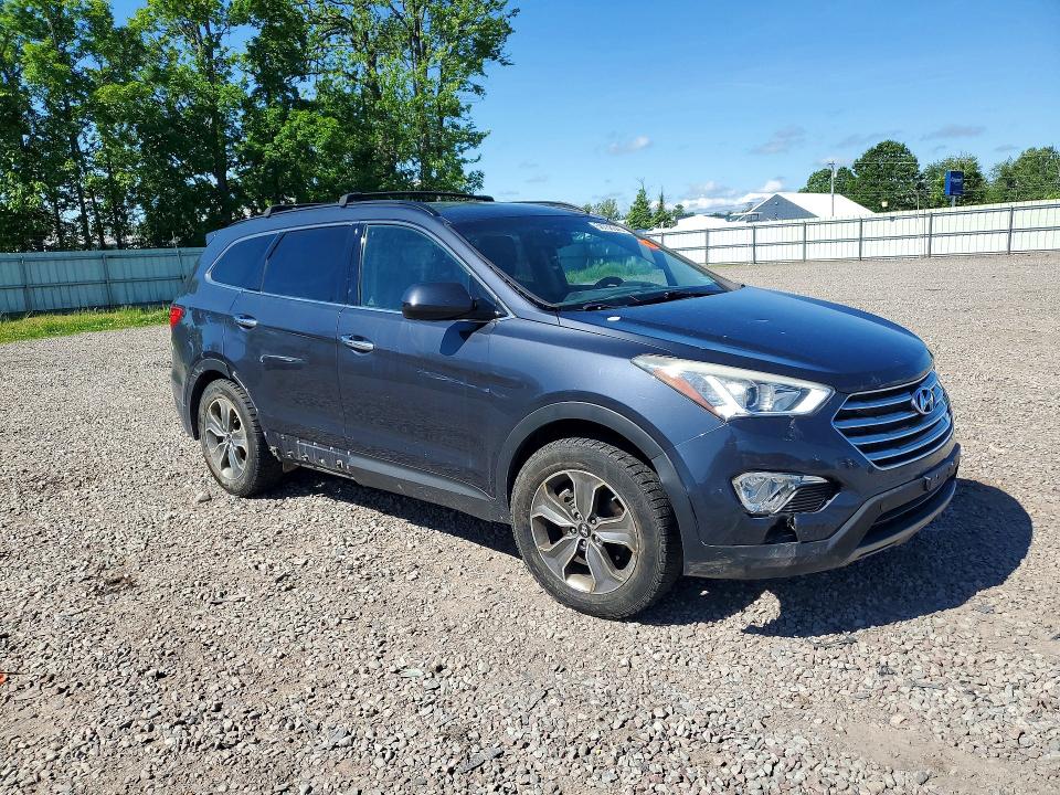 2013 Hyundai Santa fe VIN KM8SMDHF5DU014581 COPART salvage auction — FRONT END, NY - MV-907A SALVAGE CERTIFICATE, sold $1,200 on 2026-07-08 (photo 4)