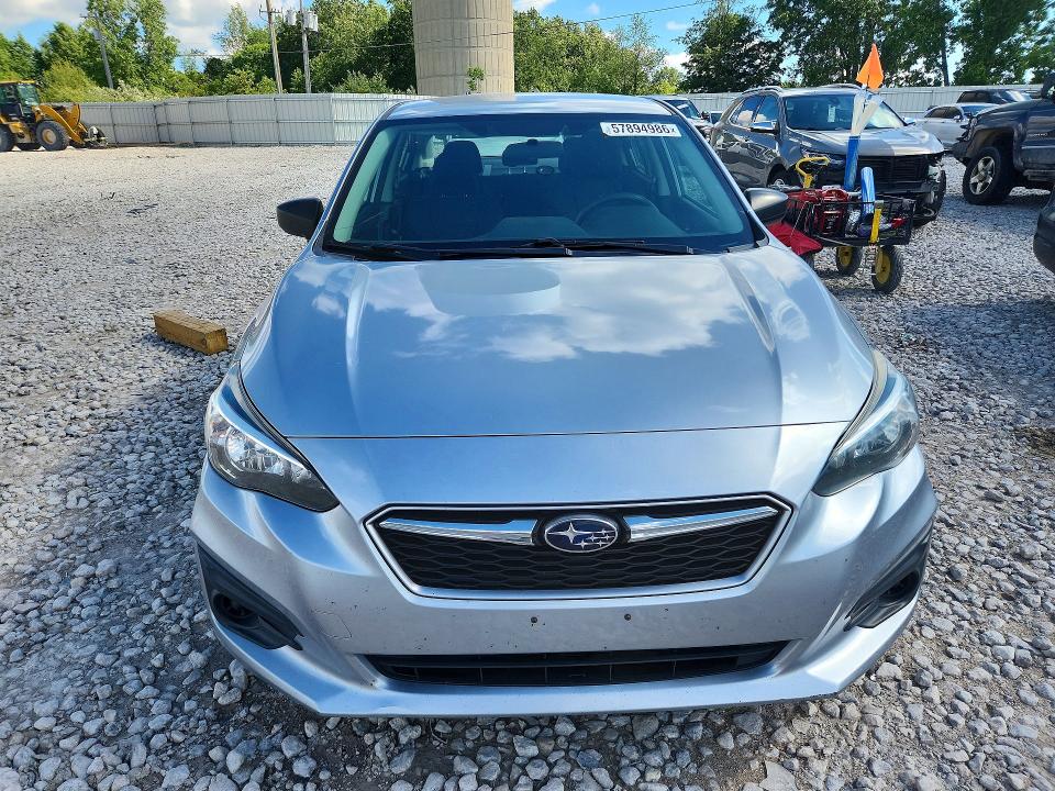 2017 Subaru Impreza VIN 4S3GKAA63H3615587 COPART salvage auction — NORMAL WEAR, Ok - Dealer Only Clean Title, sold $2,300 on 2026-07-09 (photo 5)