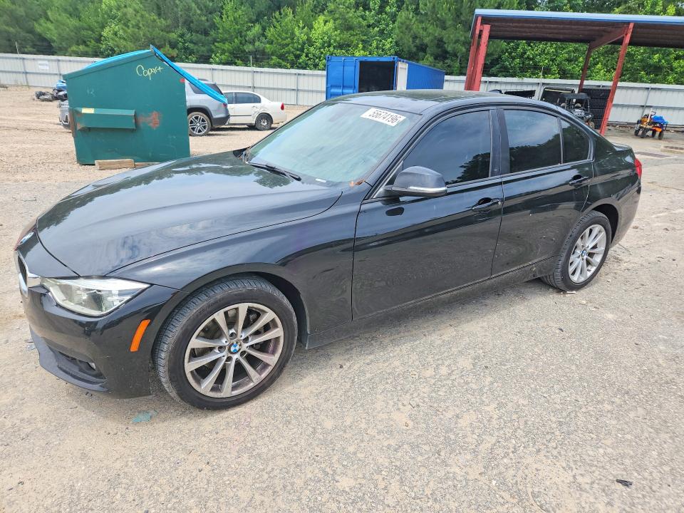2018 BMW 3er VIN WBA8E5G59JUN46880 COPART salvage auction — ROOF, Fl - Cert Of Title Slvg Rebuildable, sold $2,450 on 2026-07-17 (photo 1)