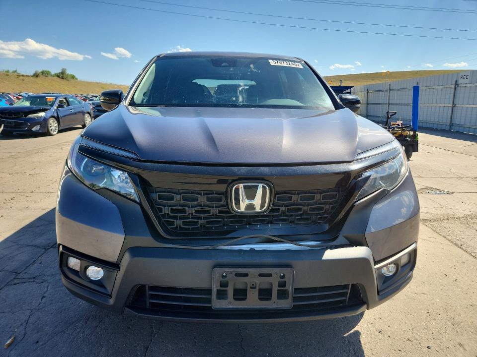 2021 Honda Passport VIN 5FNYF8H53MB040287 COPART salvage auction — SIDE, Co - Public - Salvage Title, sold $9,300 on 2026-07-20 (photo 5)