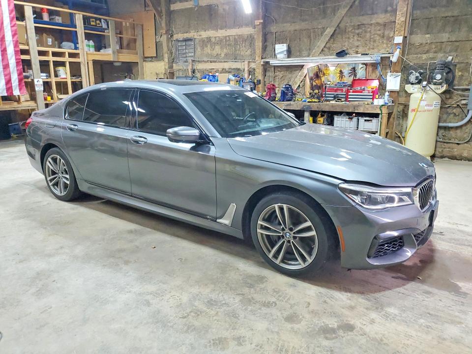 2016 BMW 7er VIN WBA7F2C58GG419079 COPART salvage auction — FRONT END, Mn - Cert Of Title-Salvage, sold $125 on 2026-07-21 (photo 4)