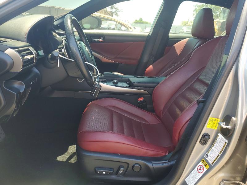 2015 Lexus Is VIN JTHBF1D26F5062179 COPART salvage auction — FRONT END, Ca - Salvage Certificate, sold $3,700 on 2026-07-14 (photo 7)