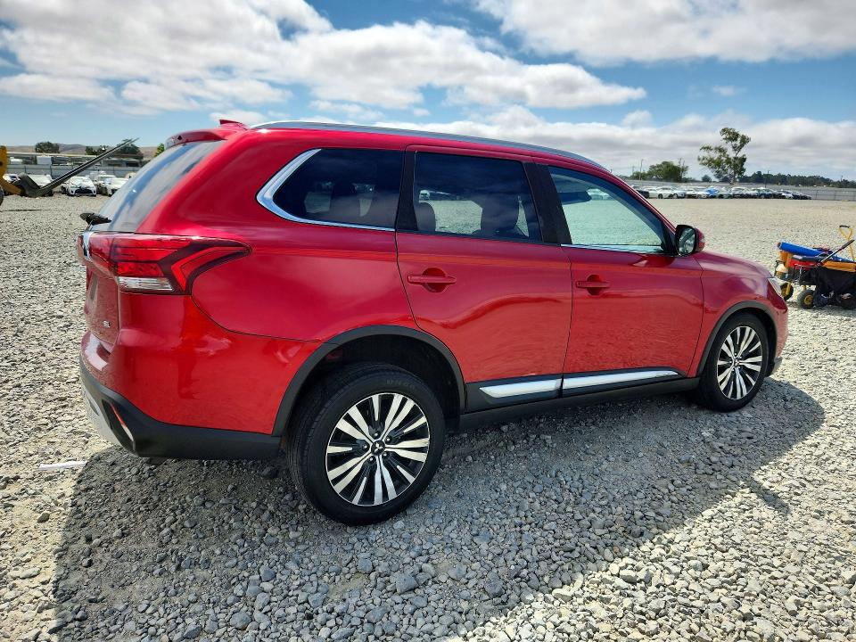 2020 Mitsubishi Outlander VIN JA4AZ3A36LZ018520 COPART salvage auction — FRONT END, Ca - Salvage Certificate, sold $2,900 on 2026-09-03 (photo 3)