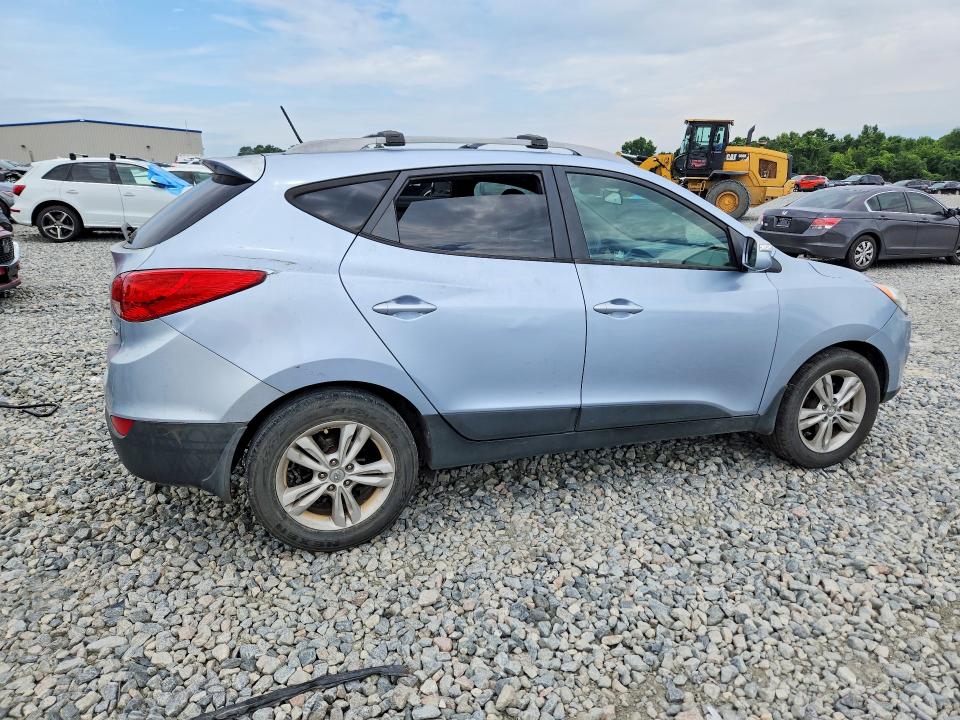 2012 Hyundai VIN KM8JU3AC2CU468873 COPART salvage auction — SIDE, Ga - Cert Of Title-Salvage, sold $1,250 on 2026-07-30 (photo 3)