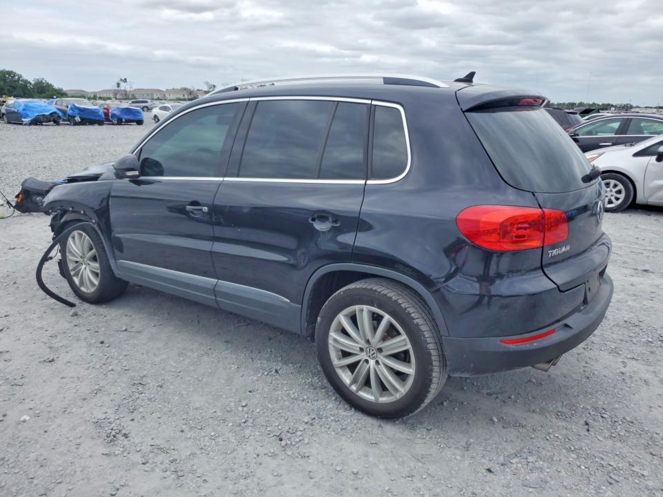 2013 Volkswagen Tiguan VIN WVGAV3AX3DW565909 COPART salvage auction — FRONT END, Fl - Certificate Of Destruction, sold $275 on 2026-07-24 (photo 2)