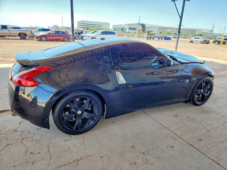 2009 Nissan 370z VIN JN1AZ44EX9M409333 COPART salvage auction — FRONT END, Az - Cert Of Title - Salvage, sold $1,750 on 2026-07-09 (photo 3)