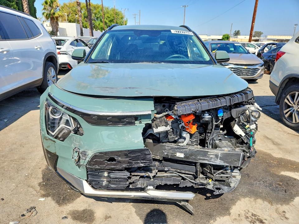 2024 Kia Niro VIN KNDCR3L12R5120925 COPART salvage auction — FRONT END, Ca - Salvage Certificate, sold $1,350 on 2026-07-20 (photo 5)