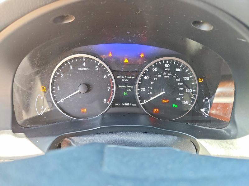 2014 Lexus ES VIN JTHBK1GG8E2101003 COPART salvage auction — FRONT END, Nm - Cert Of Title-Salvage, sold $2,850 on 2026-07-16 (photo 9)