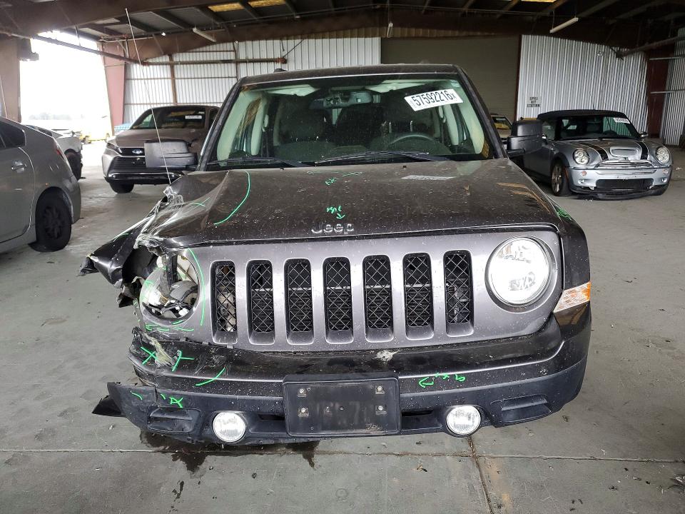 2017 Jeep Liberty (patriot) VIN 1C4NJPBA6HD120424 COPART salvage auction — FRONT END, Ca - Salvage Certificate, sold $125 on 2026-07-02 (photo 5)